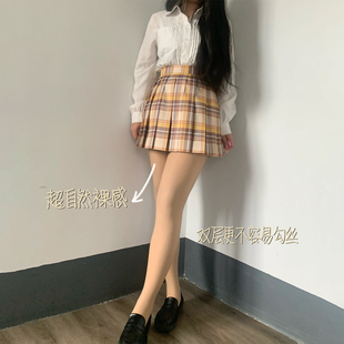 双层光腿神器女春秋薄款 袜 黑色秋冬加绒加厚自然裸感肤色打底连裤