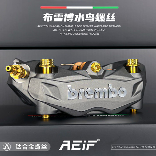 AEIF钛合金布雷博水鸟卡钳螺丝