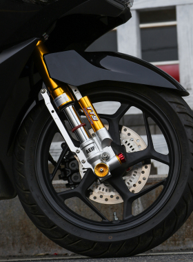 适用本田NWT150 NS150GX NWG150 PCX改装阿尔法TTS倒置前减震无损