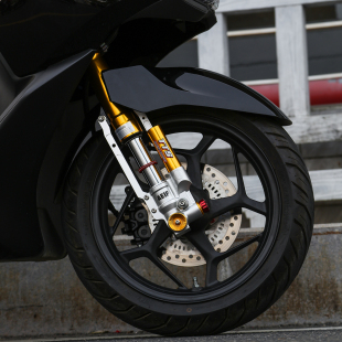 适用本田NWT150 NS150GX NWG150 PCX改装阿尔法TTS倒置前减震无损
