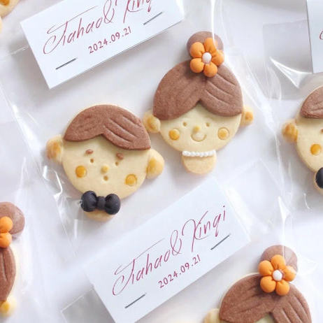 男孩女孩儿童饼干生日礼物甜品台饼干