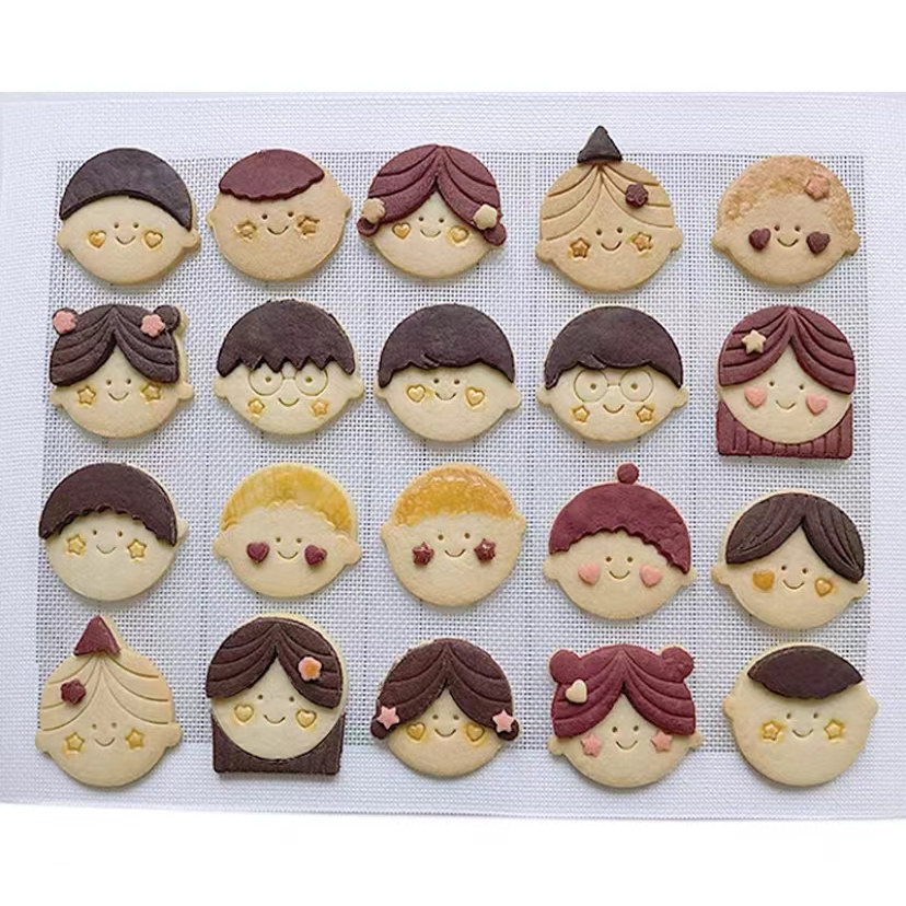 男孩女孩儿童饼干生日礼物甜品台饼干