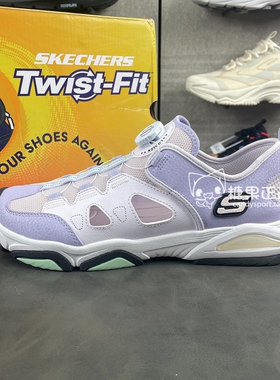 Skechers斯凯奇25新款夏季女孩旋转钮舒适休闲包头凉鞋319204L