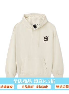 Skechers斯凯奇男女同款秋季基础款百搭宽松亲肤连帽卫衣L325U047