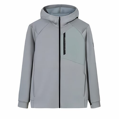 安踏运动外套男士秋季新款连帽针织长袖运动服跑步上衣152537704N
