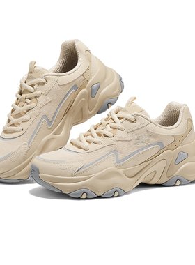 Skechers斯凯奇2026新款女士厚底老爹鞋透气休闲运动鞋150831