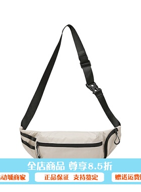 斯凯奇2024年秋季户外轻量防泼水斜挎腰包容量收纳方便L424U072