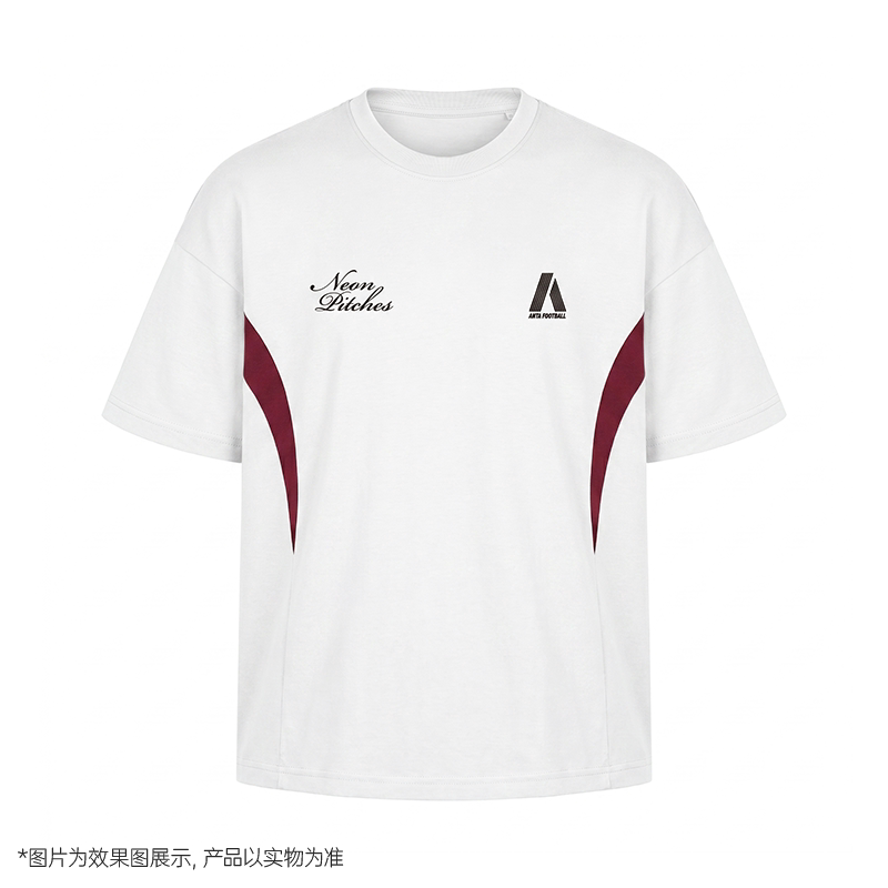 安踏2026夏新品男女同款足球系列短袖针织衫简约清爽172622101