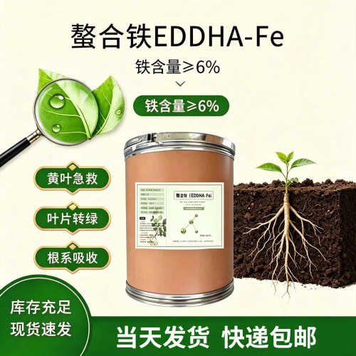 EDDHA-Fe6叶面肥花卉绿植柑橘黄化黄叶白叶病果树补铁螯合铁铁肥