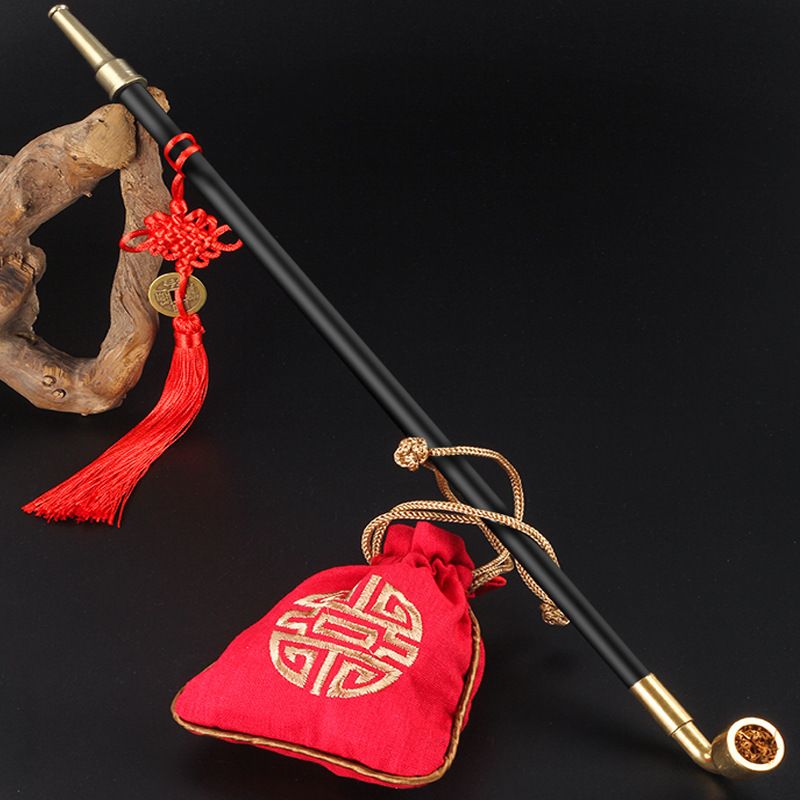 戲劇復古假長煙斗大煙袋