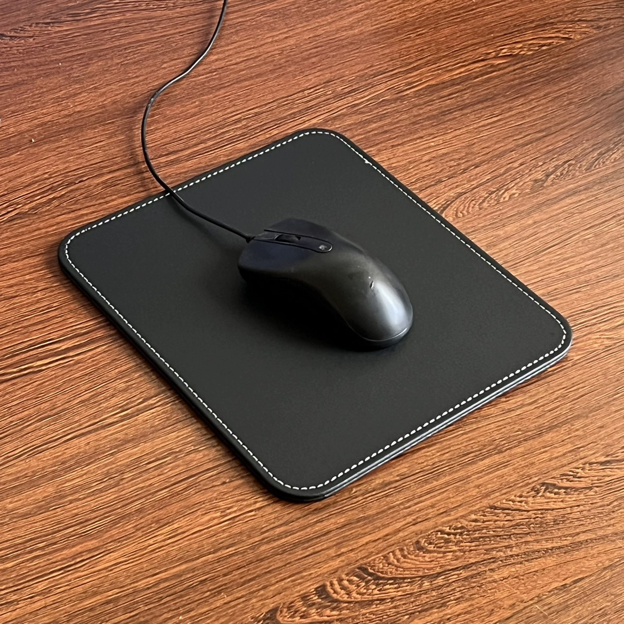 昕创皮质小号鼠标垫硬面双面双色