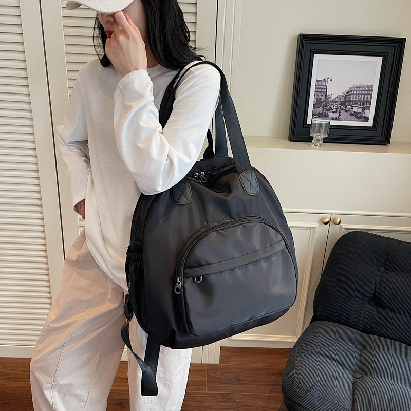 防水新款时尚大容量双肩包韩版潮流单肩背包出差妈咪包旅游双肩包