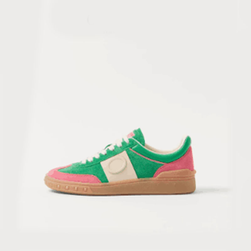 TVDGL定制轻奢华家系带休闲情侣鞋低帮男女同款休闲运动鞋德训鞋