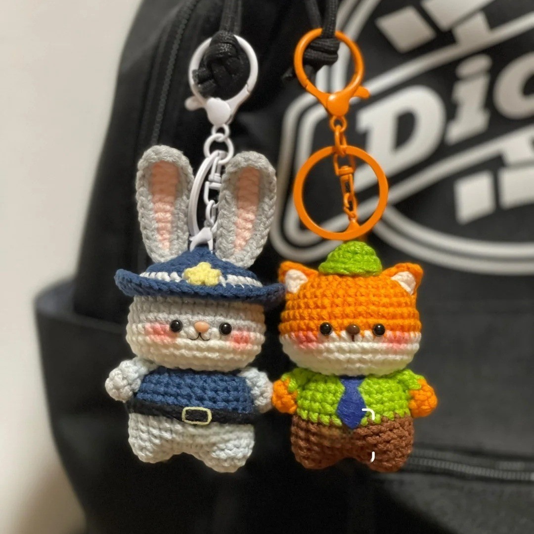 朱迪尼克钩织材料包可爱玩偶手工