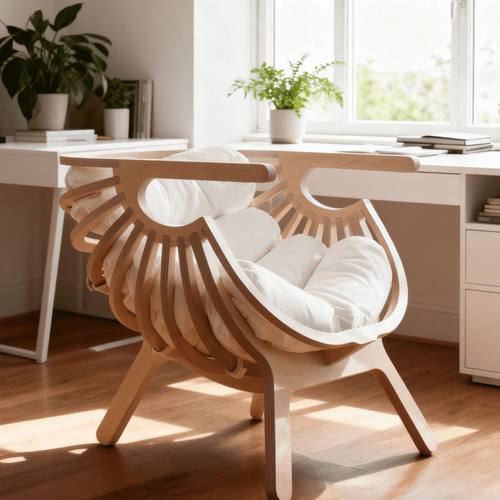 贝壳椅材料包艺术北欧风格网红贝