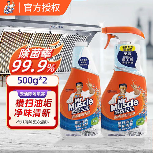 威猛先生家用厨房强力抽油机去污
