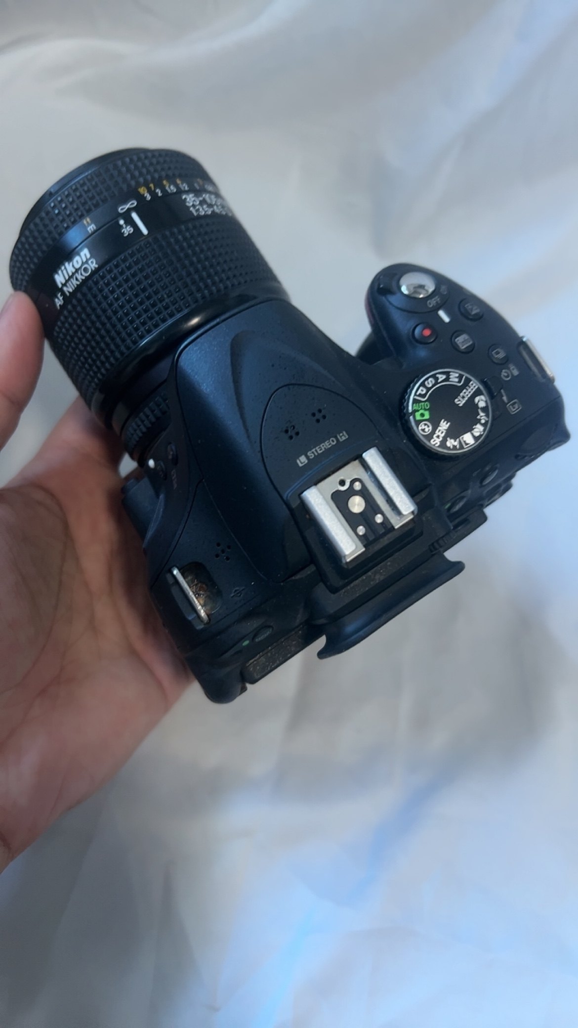尼康d5200报废单反相机公司固定资产摆件抵账套机价格抵账尸体坏