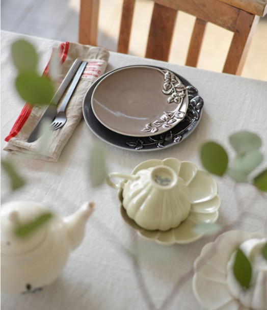 珈琏yx-studiom平浮雕分餐盘