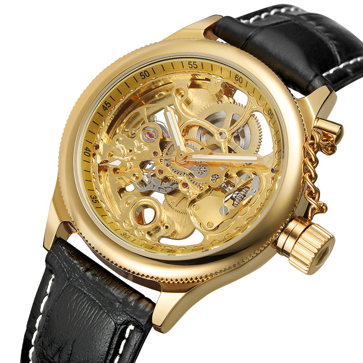 男士陀飞轮富西尼镂空手表