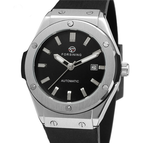 富西尼运动日历男士陀飞轮机械表