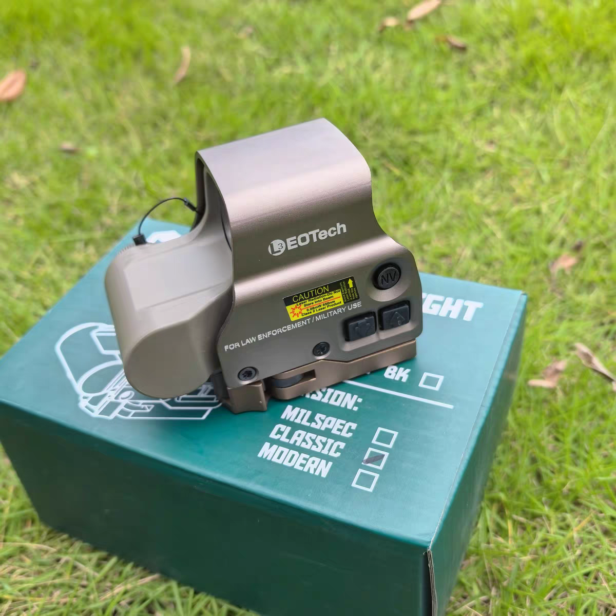 EG还原高品质558高清观察望远镜exps3还原版本L3弹弓装饰金属快拆