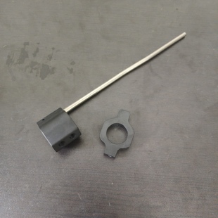 司骏m4改装mk18电动玩具枪稳定环金属小零件模拟稳定器diy金小件