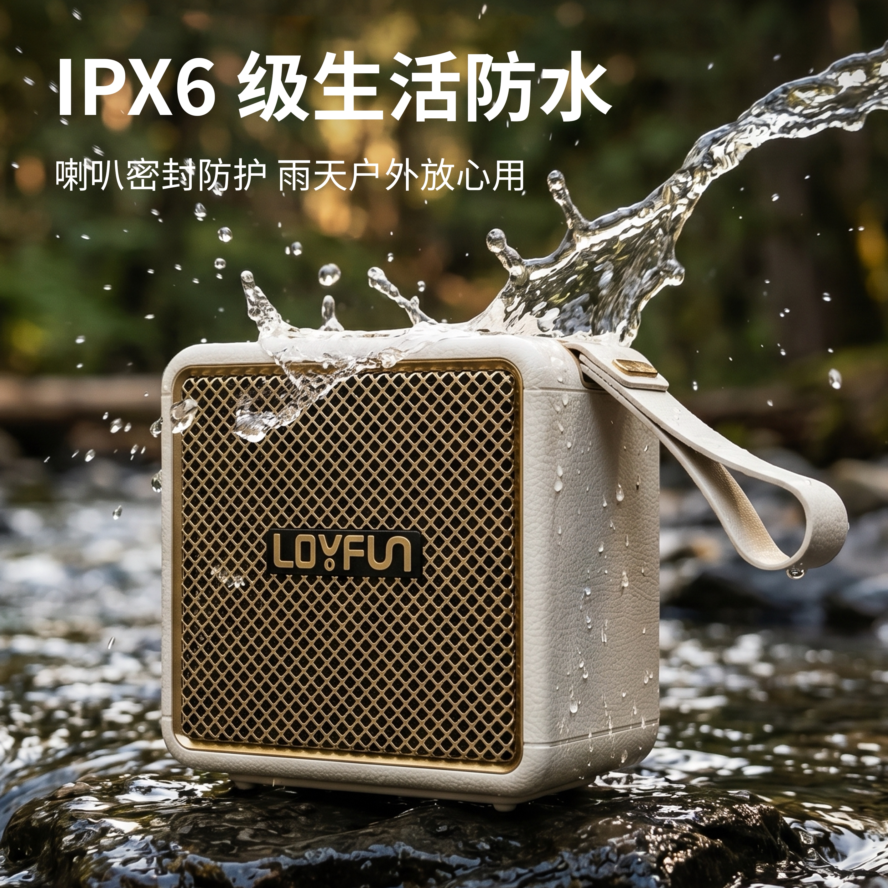 乐放金砖CW蓝牙音箱高品质便携户外家用音响手机电脑通用高音质