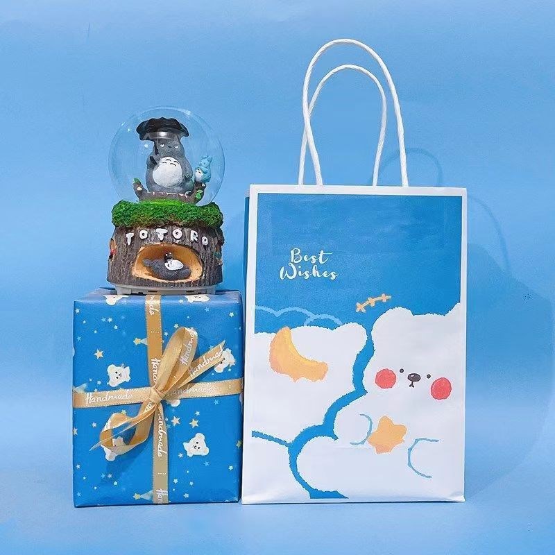 创意圣诞节儿童节毕业季水晶球音乐盒送同学朋友生日礼物家居摆件