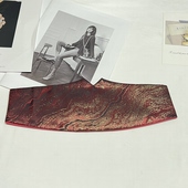 流沙金多款 饰配裙子复古收腰汉服配饰弹力腰封 国风刺绣松紧腰带装