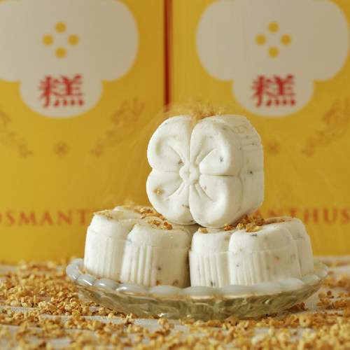 杭州特产正宗桂花糕软糯香甜