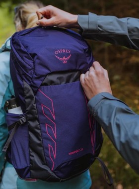 小鹰OSPREY TEMPEST暴风26/33轻量双肩包徒步旅行登山25年新配色