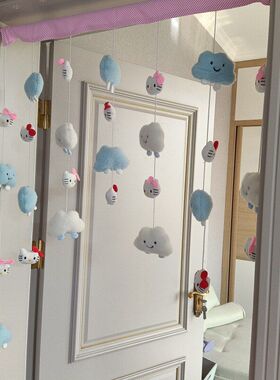 双福云门帘客厅装饰玄关帘装饰帘门帘挂帘隔断门隔断帘线帘