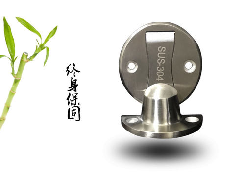 卡维图 地板吸精铸304不锈钢隐形门碰墙吸门挡强磁钉防撞防踢门吸
