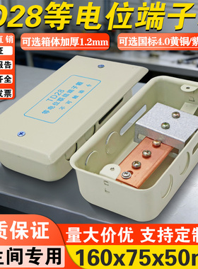 TD28暗装等电位联结端子箱LEB局部等电位卫生间等电位盒防雷接地
