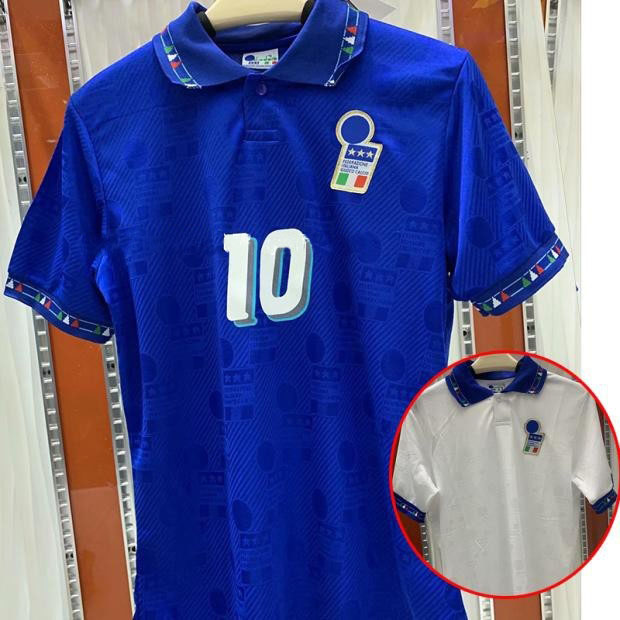 经典复古球衣1994年巴乔客场主场