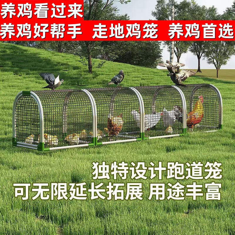 隧道养鸡兔笼笼子户外农场农家