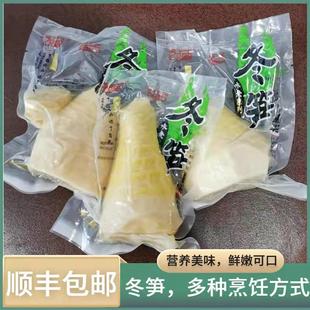 富春龙水煮冬笋江南小菜新鲜野生拱黄泥笋毛笋营养美味坏单包赔