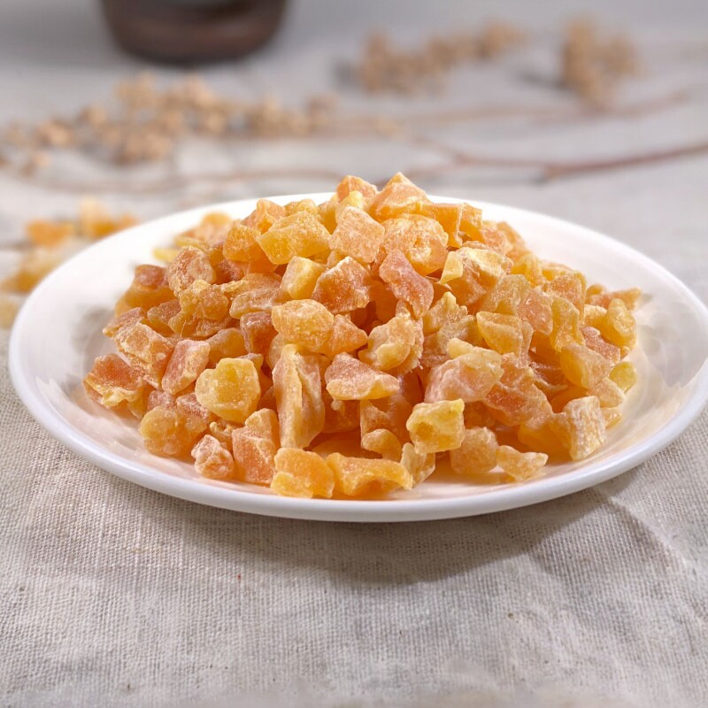 泰国芒果丁3-7mm芒果碎500g烘焙原料芒果粒芒果干水果燕麦花果茶