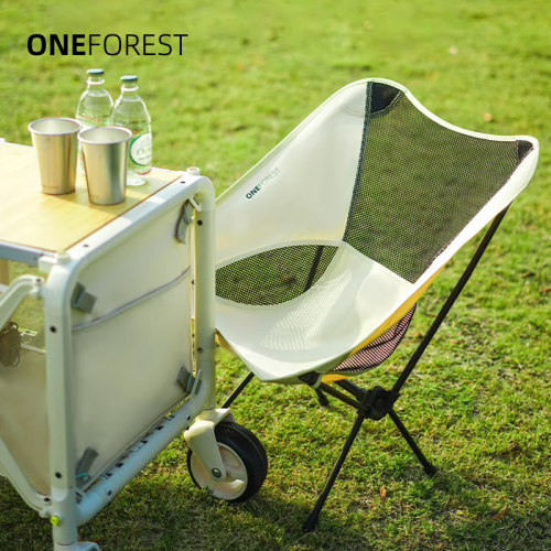 ONEFOREST户外折叠椅子月亮椅