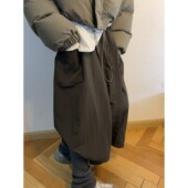 少量现货 短裙 口袋工装 韩代东大门 韩女B入内里加绒松紧腰七分裤