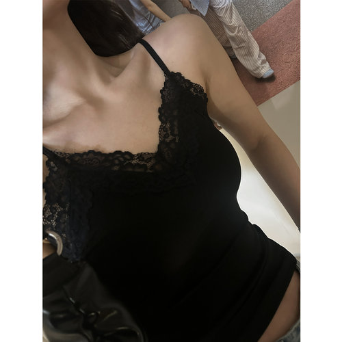 现货 正品韩代东大门 自留2色遮副乳弹力不掉胸弹力背心美背吊带