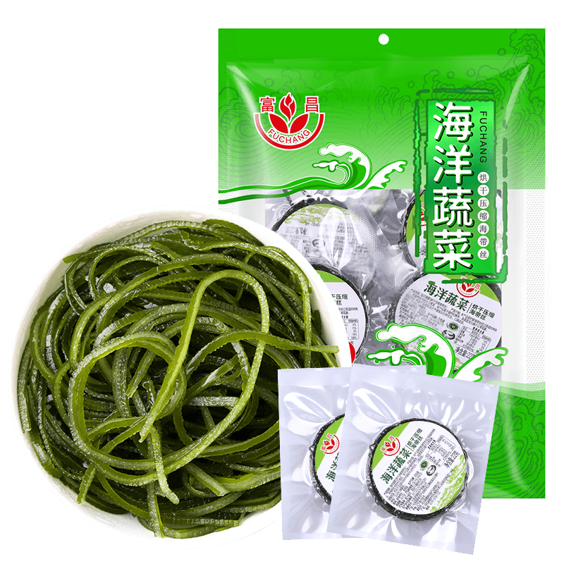 富昌海带丝干货嫩苗昆布特产苗圆