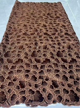 新款涤纶蕾丝绣花布植绒刺绣婚纱礼服蕾丝面料服装礼服花边fabirc