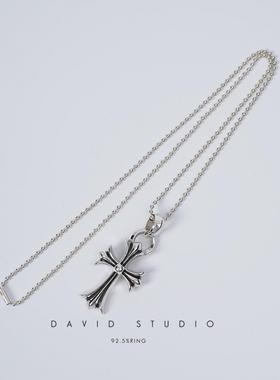 纯银圆珠链同朋克风机车