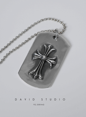 网红同款潮流做旧复古项链