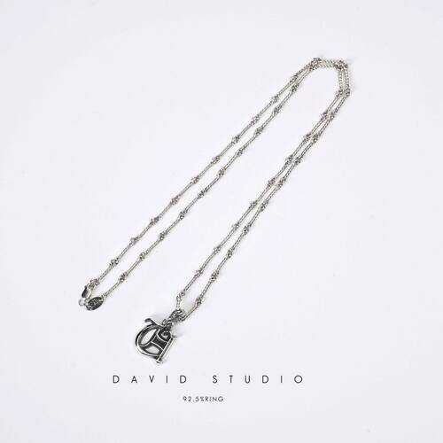 davidstudio925纯银做旧吊坠