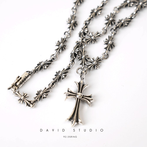 davidstudio925纯银经典童军花