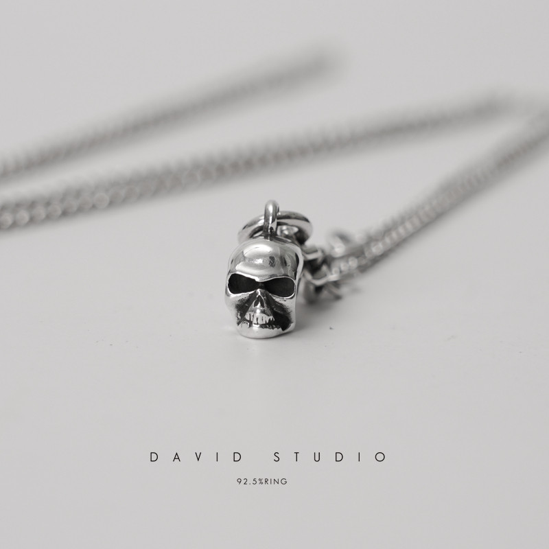 davidstudio手工打造925银项链图片