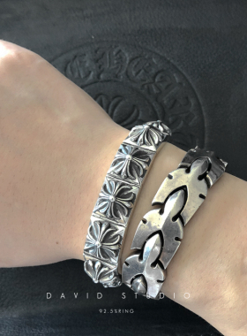 手链方块十字架网红同款高逼格