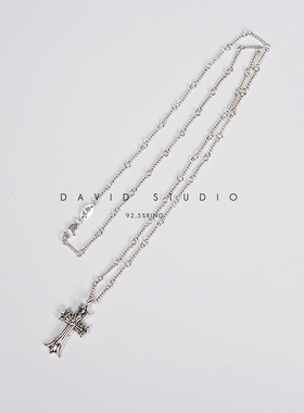 纯银双面网红推荐INS情侣项链